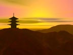 New Edo at sunset