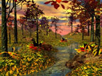 Fall Stream in Kenda
