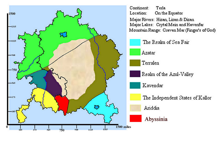 Terla Political Map